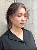 フェイスフレーミングインナーカラーイヤリングカラーハイライト