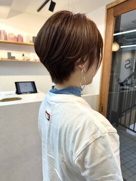 コス(KOS) 【KOS　立川】大人ショートカット×モカブラウン
