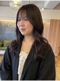 艶髪ロング×ラベンダーブラウン
