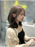 ダブルカラー/ミルクティー 【ayami】