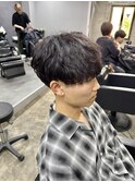 緩めシャドウパーマ