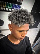 メンズ ラピス 横浜店(Men’sLapis)&nbsp;【超カッコいい短髪】メッシュツイストジェット。