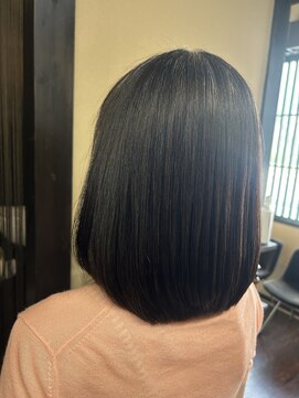 ヘアークラブアート ミディアムの縮毛矯正