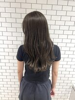 ノエル(noele)&nbsp;ロングレイヤー/オリーブベージュカラー