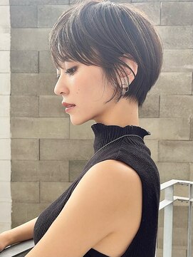 アイドットプラス 札幌大通り(i.+ODORI) 前髪あり小顔つや髪顔まわり簡単スタイリングショートボブヘア