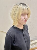 モリオ フロム ロンドン 成増店&nbsp;【morio成増 セリザワ】ウルフ ハイトーン ブリーチ