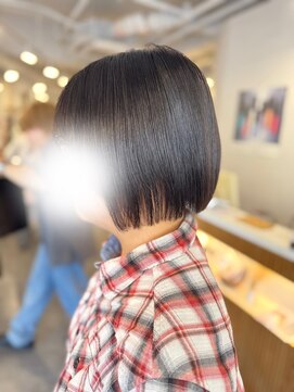 シアン 橋本店(Shian) ボブ×縮毛矯正