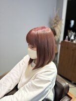 ワ ヘアー(wa-hair)&nbsp;ブリーチなあり赤髪暖色ボルドーワインレッドブラウン20代30代