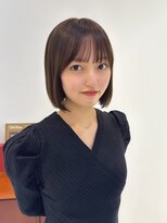 ハッチ(HACCH)&nbsp;前髪あり大人ショートボブ 立川駅 Instagram@ryuya._aaieac7