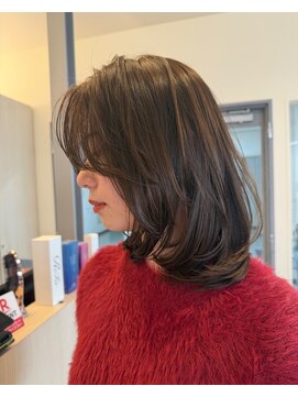 ヘアーポケット リタ(HAIR POCKET ritta) ミディアムレイヤーカットレイヤーカット×艶カラー2.16