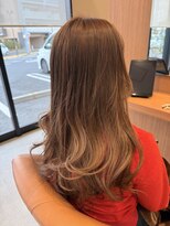 アクセスムーン 上水戸店(Access Moon) イメチェン/ピンクベージュ/アンブレラカラー/前髪/上水戸