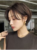 かきあげ毛流れ×大人かっこいいハンサムショート[Brat]