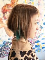 バルテイン(Hair Valtein)&nbsp;アッシュインナーグリーン