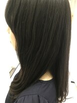 パティオンツー(PATIONN2)&nbsp;暗髪アッシュカラーストデジカールふんわりワンカールロング