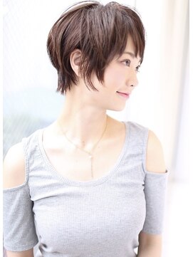 ネオリーブ ジューク 日吉店(Neolive JuQ) 【日吉 Neolive JuQ】明るく染まる白髪染め 小顔ショート