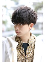 ネイビー(NAVY)&nbsp;ネープレスセミウエットフェザーマッシュイメチェン刈り上げ◯