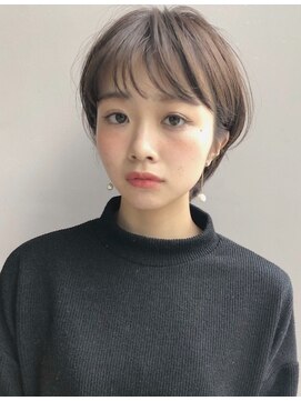 大人 かわいい ショートボブ 小顔 佐々木希風 國武さゆり L ドライブフォーガーデン Drive For Garden のヘアカタログ ホットペッパービューティー