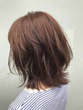 アールエイチ(ЯH) 【ЯH アールエイチ 市川】オレンジベージュ×レイヤーボブ