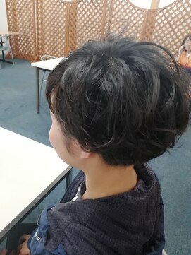 ラボーテ 南大分店(La Beaute') 【ショートボブ×オリジナルパーマ】乾かすだけでほぼ完成◎