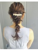 アクセ×編み下ろしアレンジ