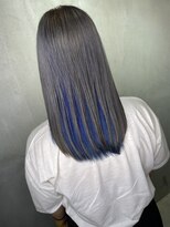 アンダーバーホワイトモデ 河内長野(_WHITE mode)&nbsp;☆インナーブルーグレージュ　千代田×河内長野