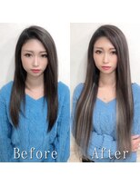 あるじゃんすー 沖縄店&nbsp;ホワイトシルバー#シールエクステ#カーキグレージュ#沖縄