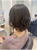 頭の形が綺麗に見えるグラデーションボブ