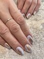 ラナヘアーサロン ホシガオカ(Lana hair salon HOSHIGAOKA) 月一ネイルは友達のネイリストにおまかせ