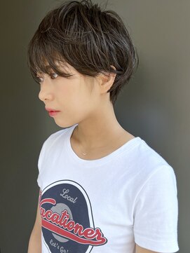 ラウンジ モリオ イケブクロ(Lounge MORIO Ikebukuro) 【morio池袋】パーマサーフショートマッシュ海ヘアスタイル ♪