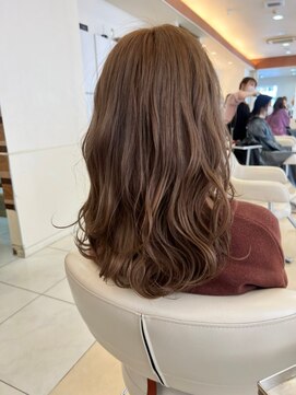 アイコニック 豊田店(ICONIQ) 艶髪ウェーブ ×マットブラウン