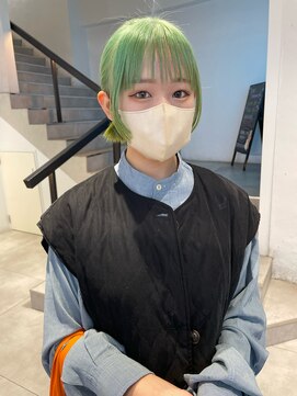 ゼスト パーク(ZEST PARK) ペールトーン ハイトーンカラー 個性的アレンジ《宮坂 紅》