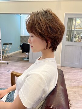 メモリーズ 水天宮前店(Memories) 大人可愛い30代40代50ショートボブショート丸みショート