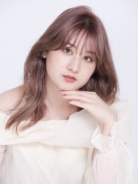 デイジー インデックスヘア 大島店(DAISY index hair) 韓国レイヤー 韓国ロング 韓国バング ウルフレイヤー 前髪