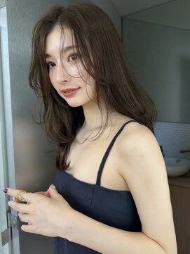 サイン 渋谷(SIGN) レイヤーカットイヤリングカラーインナーカラーケアブリーチ