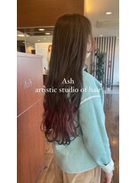 アッシュ アーティスティック スタジオ オブ ヘア(Ash artistic studio of hair) 狐カラー