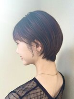 ノラギンザユー(NORA GINZA/U)&nbsp;丸みショート10代20代コンパクトショート耳掛け銀座ナチュラル