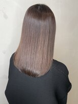 カノエ 福岡香椎店(canoe)&nbsp;縮毛矯正　髪質改善　ブラウンカラー　艶トリートメント　透明感