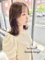 ヘアー アイス 御器所本店(HAIR ICI)&nbsp;20代30代大人美人小顔ブリーチなし透明感カラー