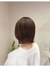 【極潤】カット＋透明感カラー＋髪質改善トリートメント 　￥15950→￥10000