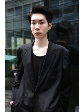 ブークル(boucle) サイドパート 就活髪型 ビジネス髪型