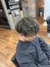 【メンズ限定】カット＋パーマ＋抜きっぱなしメッシュ