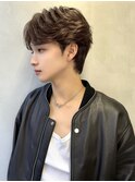 ブリーチなしダブルカラー/韓国ボブ/縮毛矯正/髪質改善/学割U24