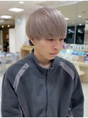 ミルクティーグレージュハイトーンブリーチカラー銀座ブリーチ