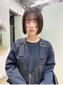 まろやかベージュ  デザインボブ