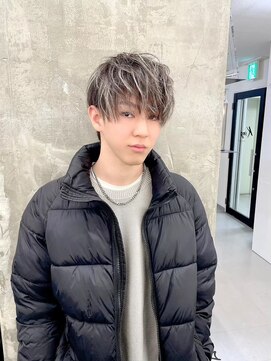 メンズサロン キング 高槻店(Men’s salon K!ng) 波巻きツイストスパイラルパーマ/フェザーパーマ/眉毛/メンズ