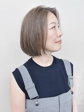 モリオ(morio) *大人ボブ内巻きボブ顎ラインボブナチュラルボブ柔らかボブ