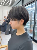 ビューナゴヤ 名駅(VIEW NAGOYA)&nbsp;丸顔/ミニウルフ/チェリーブラウン/ショートボブ