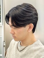 ビッケメンズヘア(Vicke Men's hair) フェザーパーマセンターパートダウンパーマニュアンスパーマ韓国