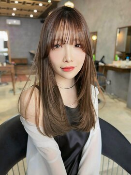 ロンドカスティーヨ 四日市(Lond castillo) ブリーチ無し透明感ベージュ　韓国　レイヤーカット　髪質改善