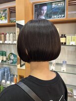 プランタンアヴェダ(printemps AVEDA)&nbsp;可愛さ際立つコンパクトミニボブ